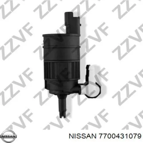 Bomba-motor de limpiaparabrisas delantero/trasero 7700431079 Nissan/Infiniti
