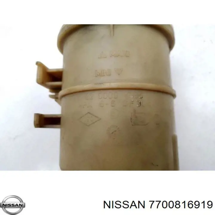 7700816919 Nissan/Infiniti Tapa del depósito de la bomba de dirección asistida
