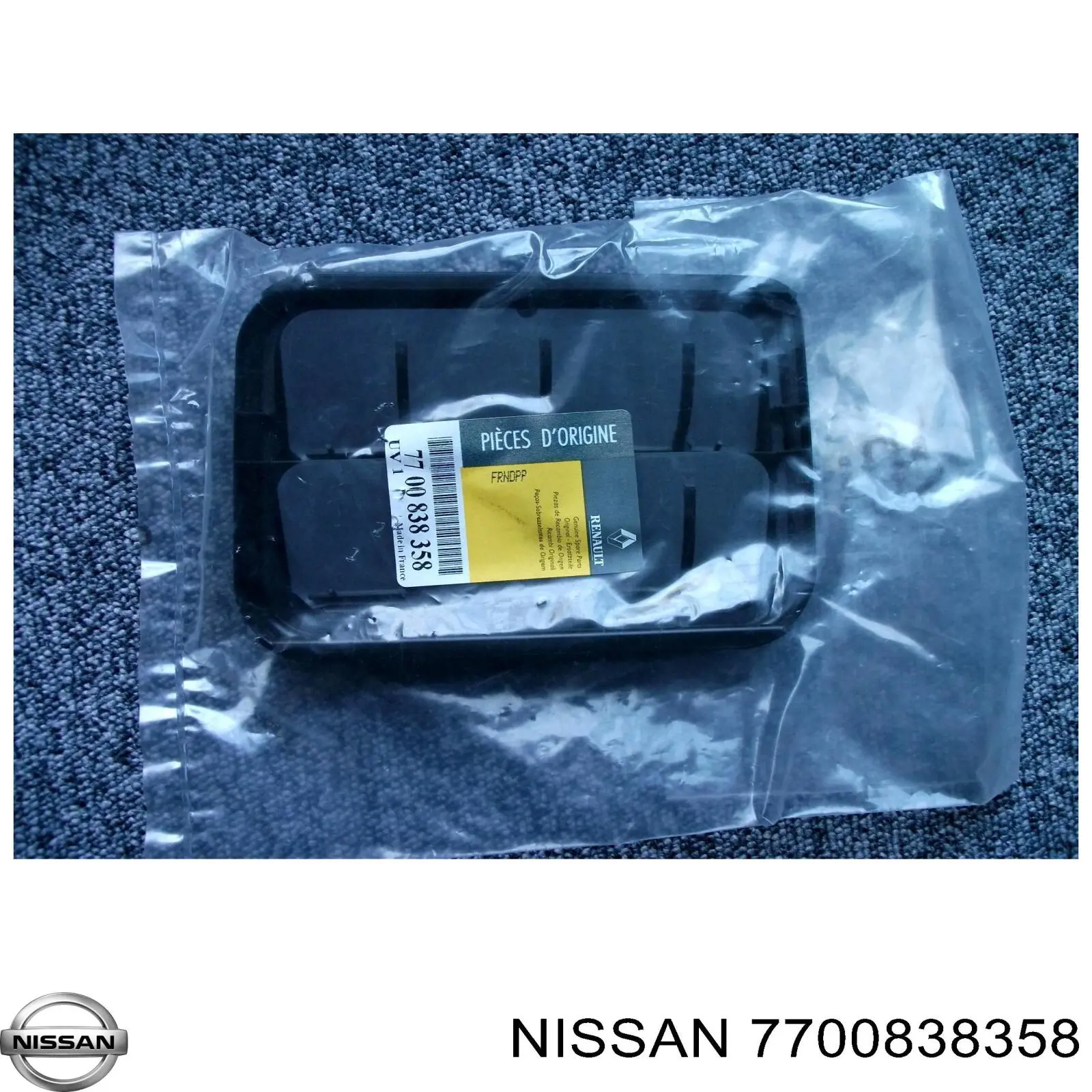 Rejilla de ventilación trasera del habitáculo Nissan/Infiniti 7700838358 precio, desde 34,61 EUR