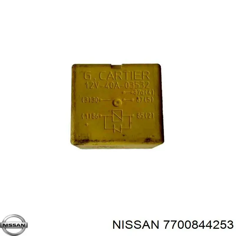 Relé eléctrico multifuncional Nissan/Infiniti 7700844253 precio, desde 5,61 EUR