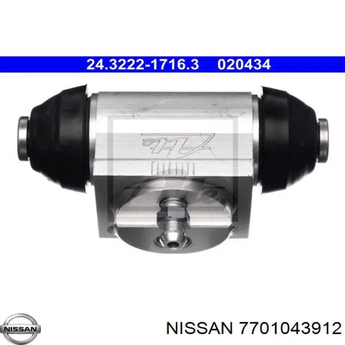 7701043912 Nissan cilindro de freno de rueda trasero