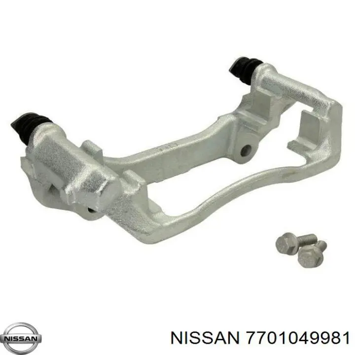 7701049981 Nissan soporte, pinza de freno trasera