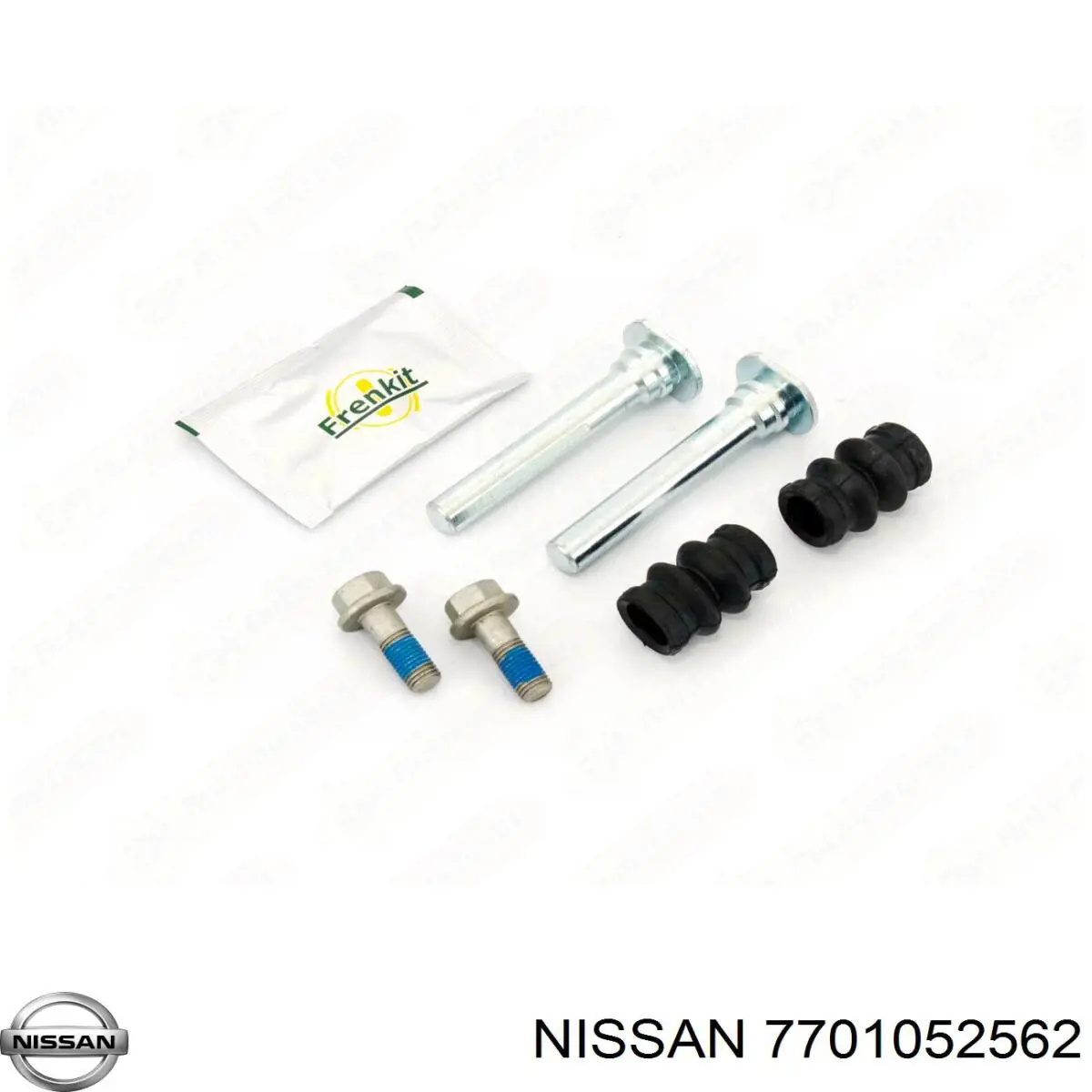 7701052562 Nissan juego de reparación, pinza de freno delantero