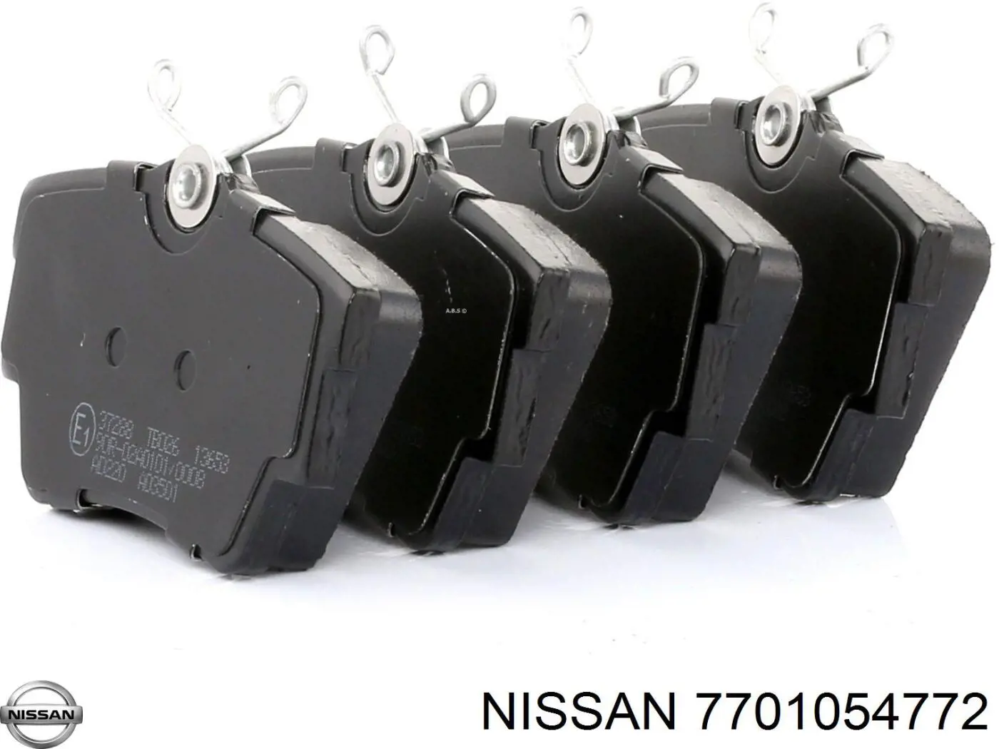 7701054772 Nissan pastillas de freno traseras