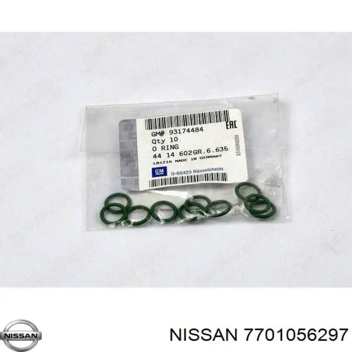 7701056297 Nissan anillo retén de bomba de dirección hidráulica