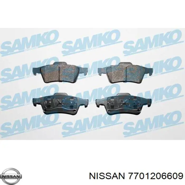 Pastillas de freno traseras Renault Espace 4 JK0