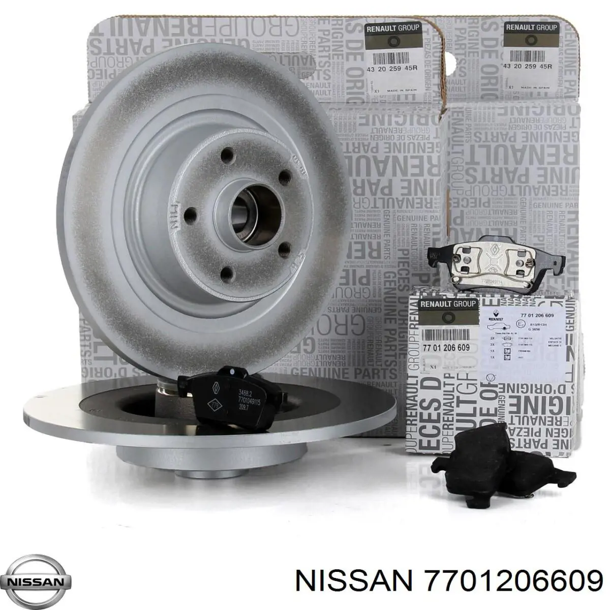 Pastillas de freno traseras Renault Espace 4 JK0