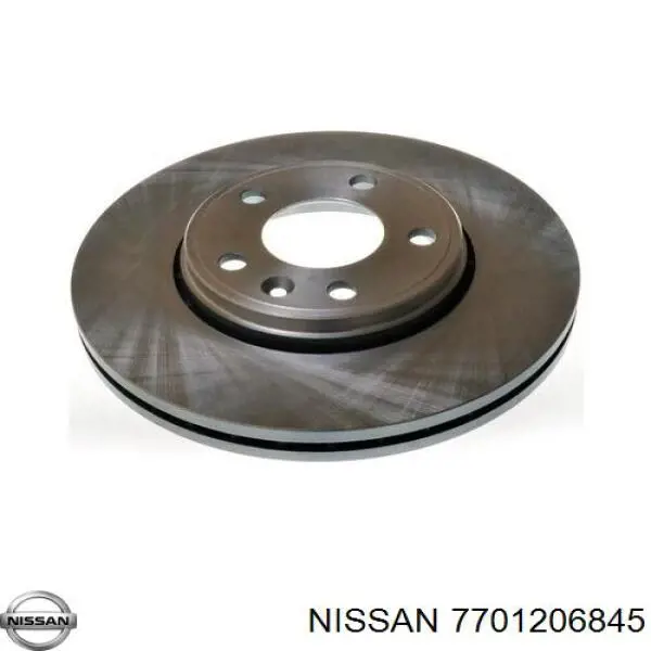 Freno de disco delantero Renault Trafic 2 FL