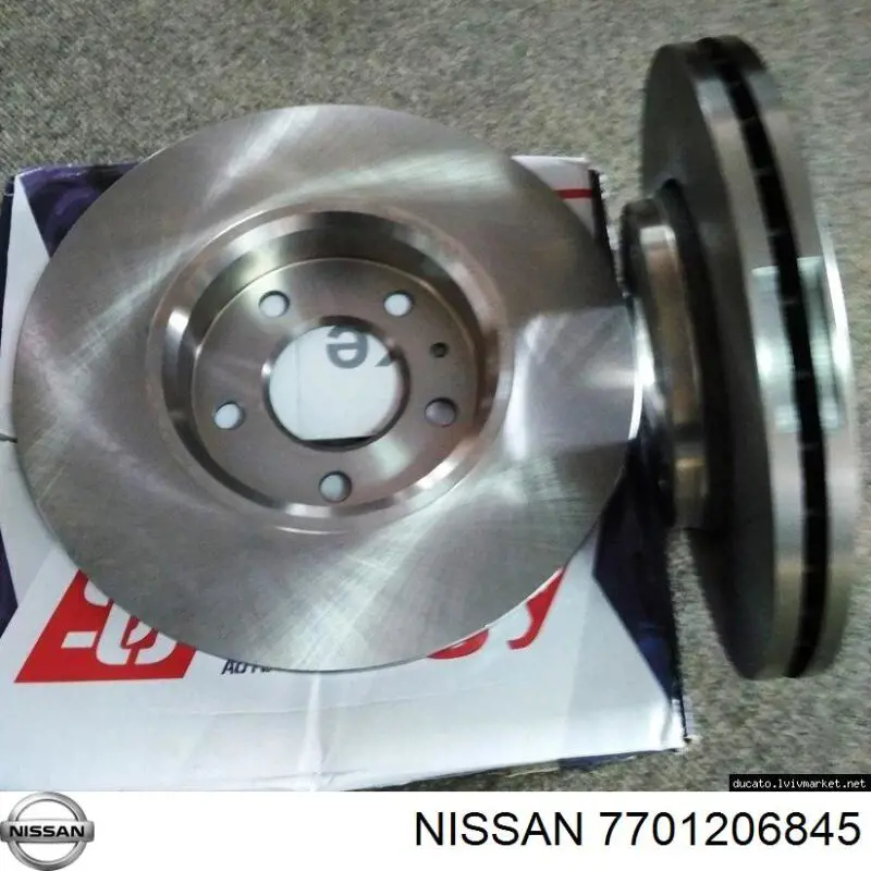 Freno de disco delantero Renault Trafic 2 FL