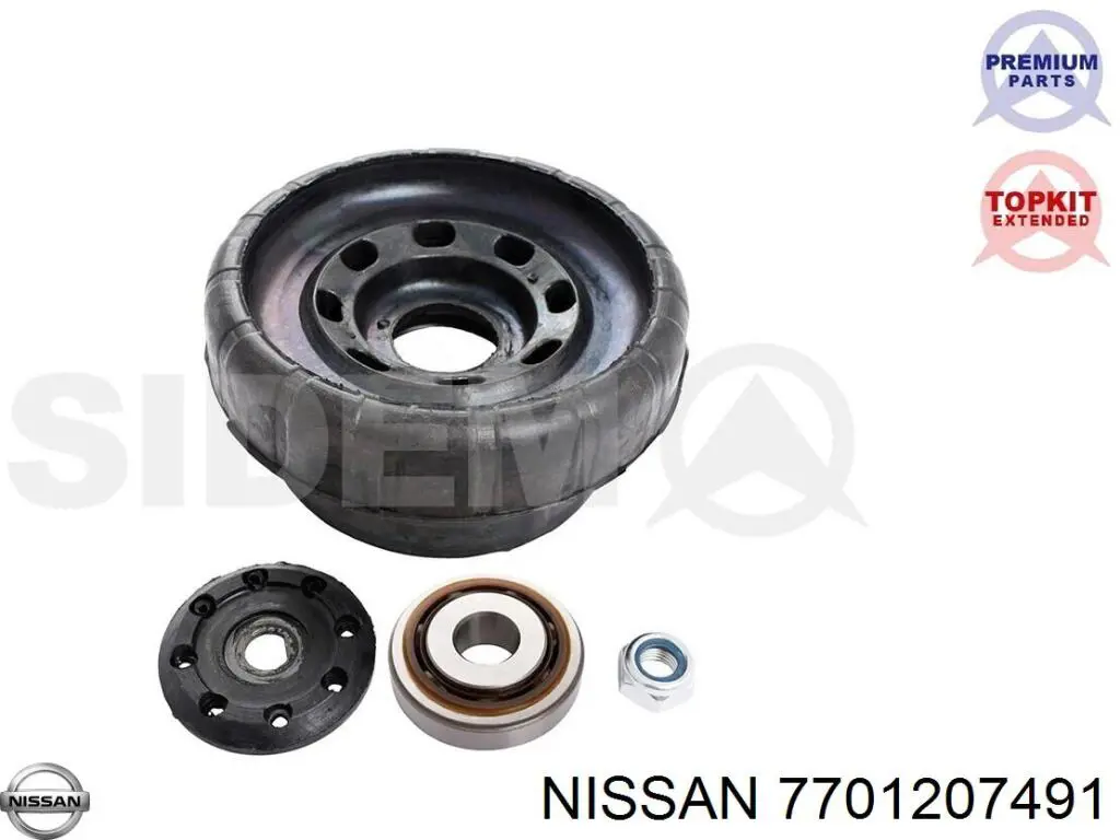 7701207491 Nissan soporte amortiguador delantero