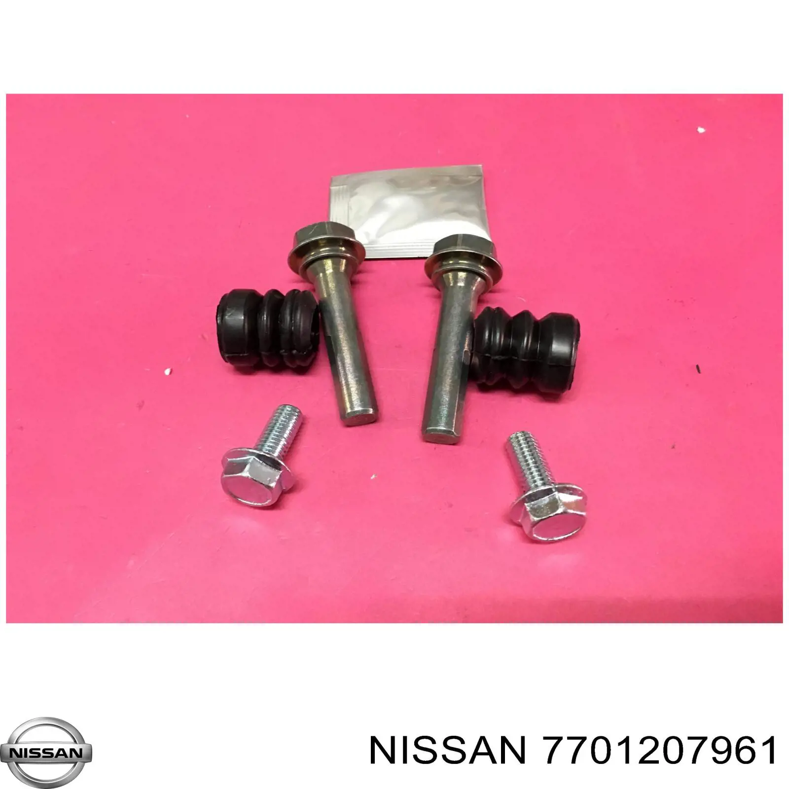 7701207961 Nissan juego de reparación, pinza de freno delantero