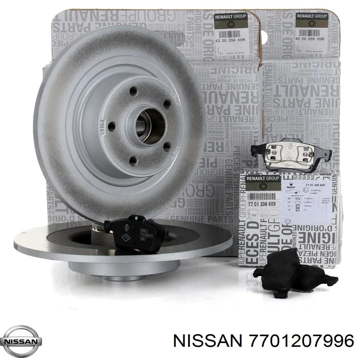 Pastillas de freno traseras Renault Espace 4 JK0