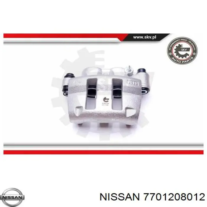 7701208012 Nissan pinza de freno delantera izquierda