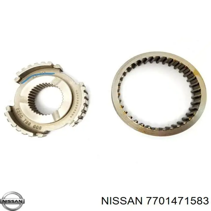 7701471583 Nissan sincronizador 3 e 4 marcha