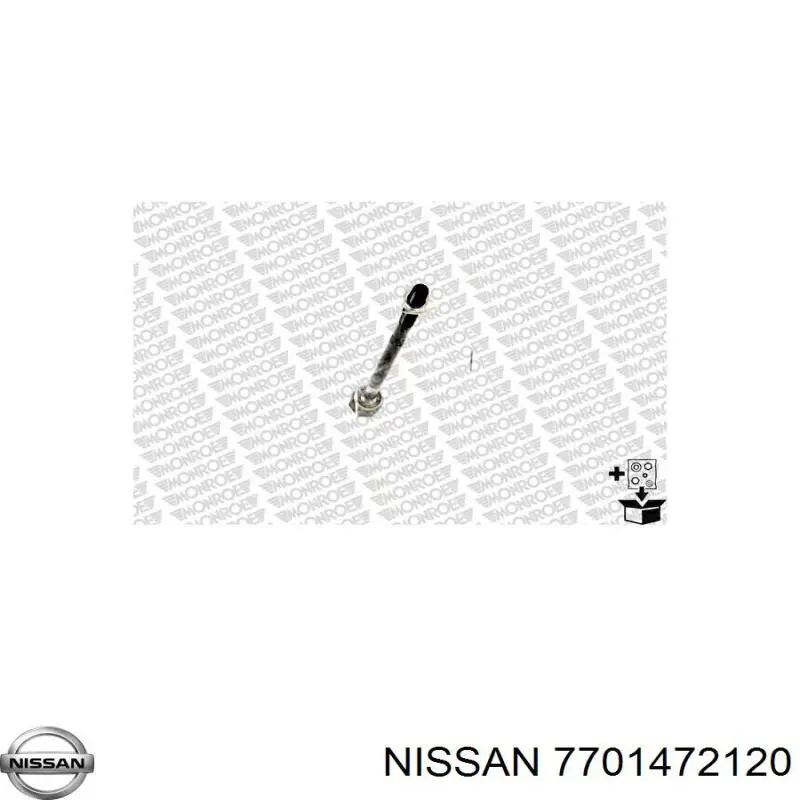 7701472120 Nissan barra de acoplamiento