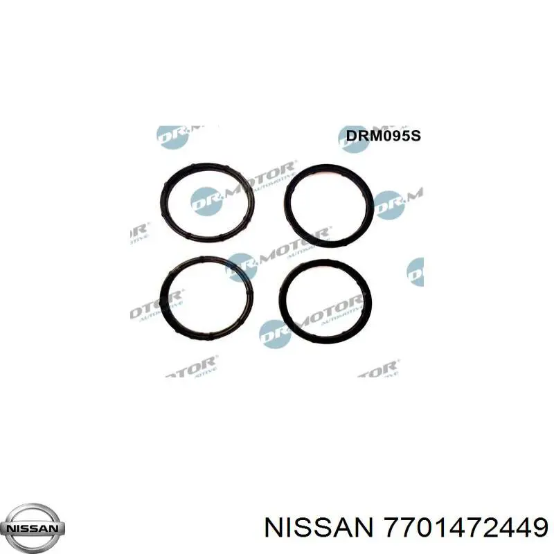 7701472449 Nissan junta de colector de admisión