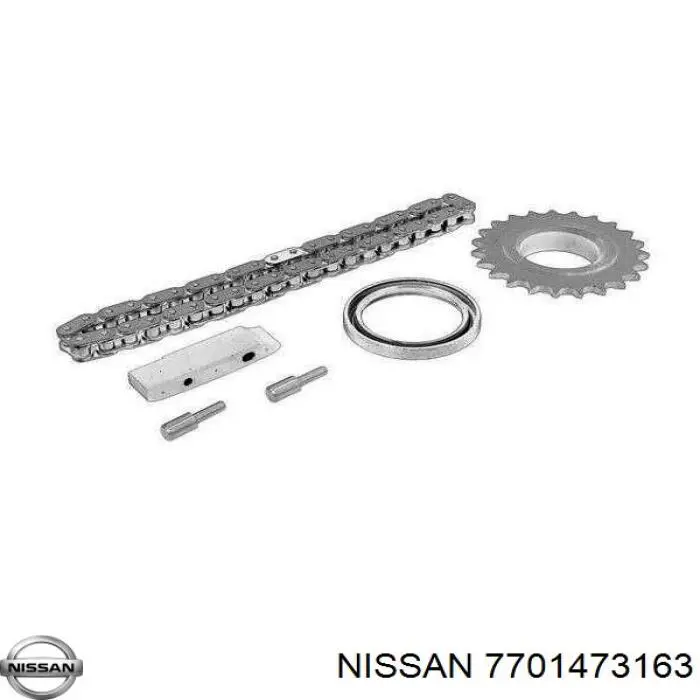 Juego de cadena de bomba de aceite 7701473163 Nissan/Infiniti