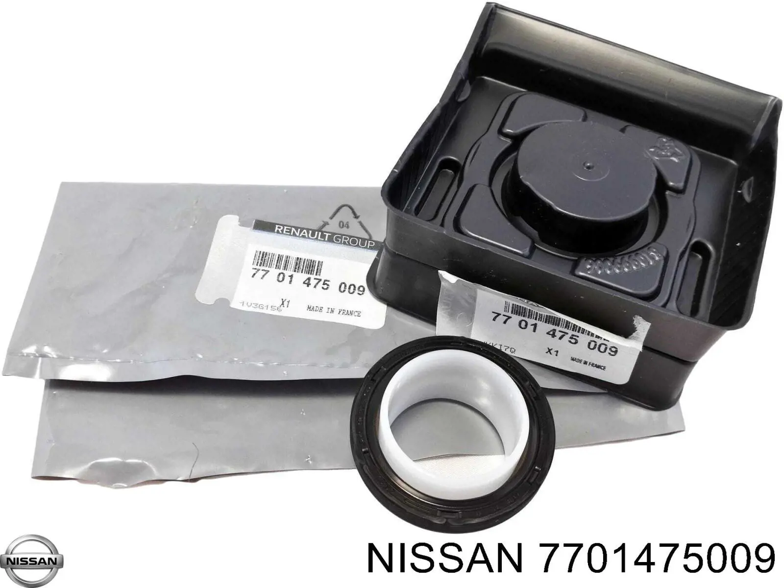 7701475009 Nissan anillo retén, cigüeñal frontal