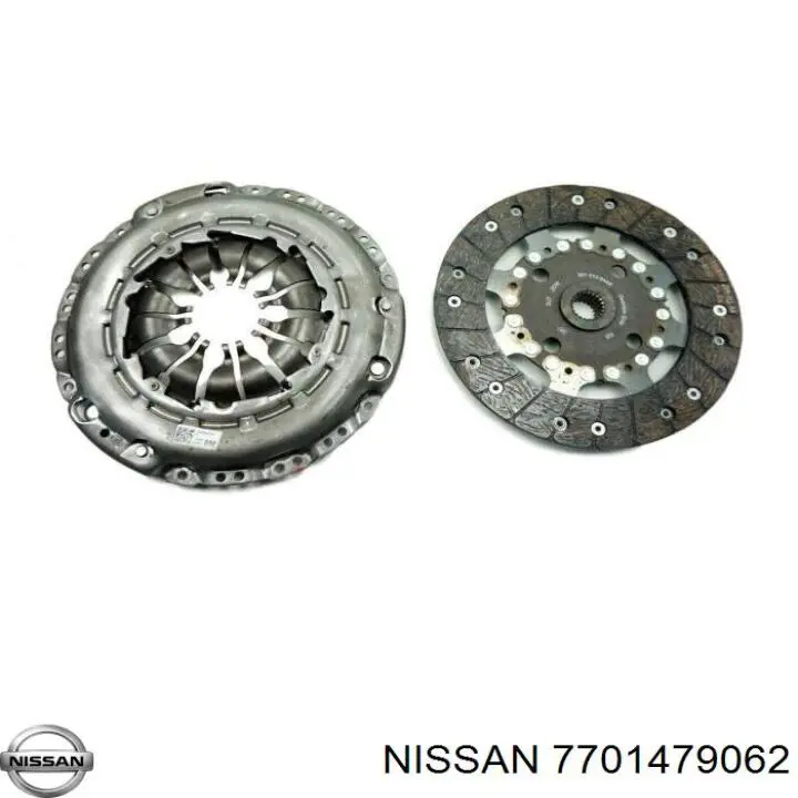 7701479062 Nissan kit de embrague (3 partes)