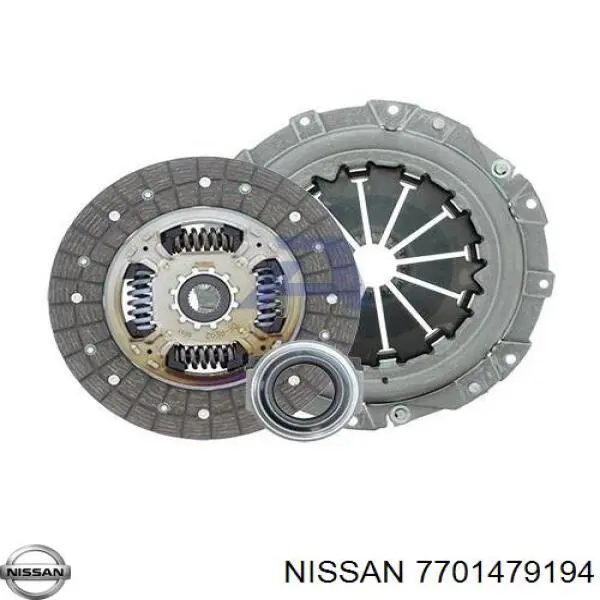 7701479194 Nissan kit de embrague (3 partes)