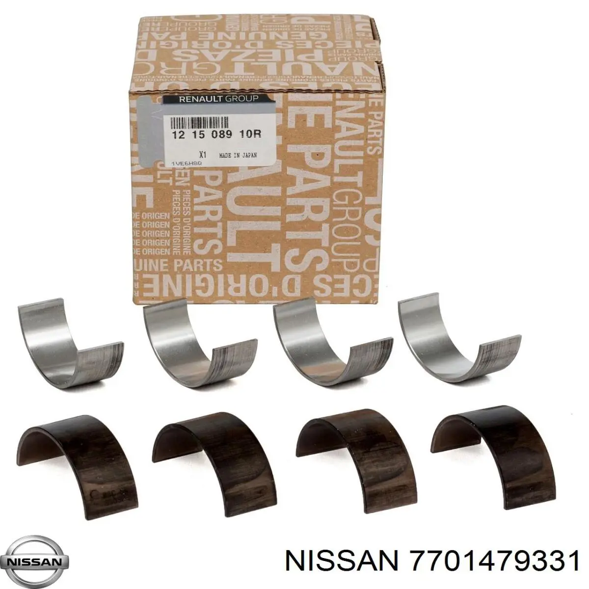 Juego de cojinetes de biela, estándar (STD) Nissan/Infiniti 7701479331 precio, desde 27,91 EUR
