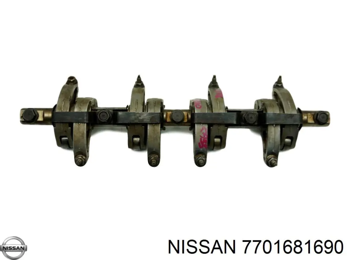 7701681690 Nissan palanca oscilante, distribución del motor