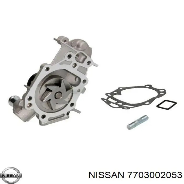 7703002053 Nissan brida del sistema de refrigeración (triple)