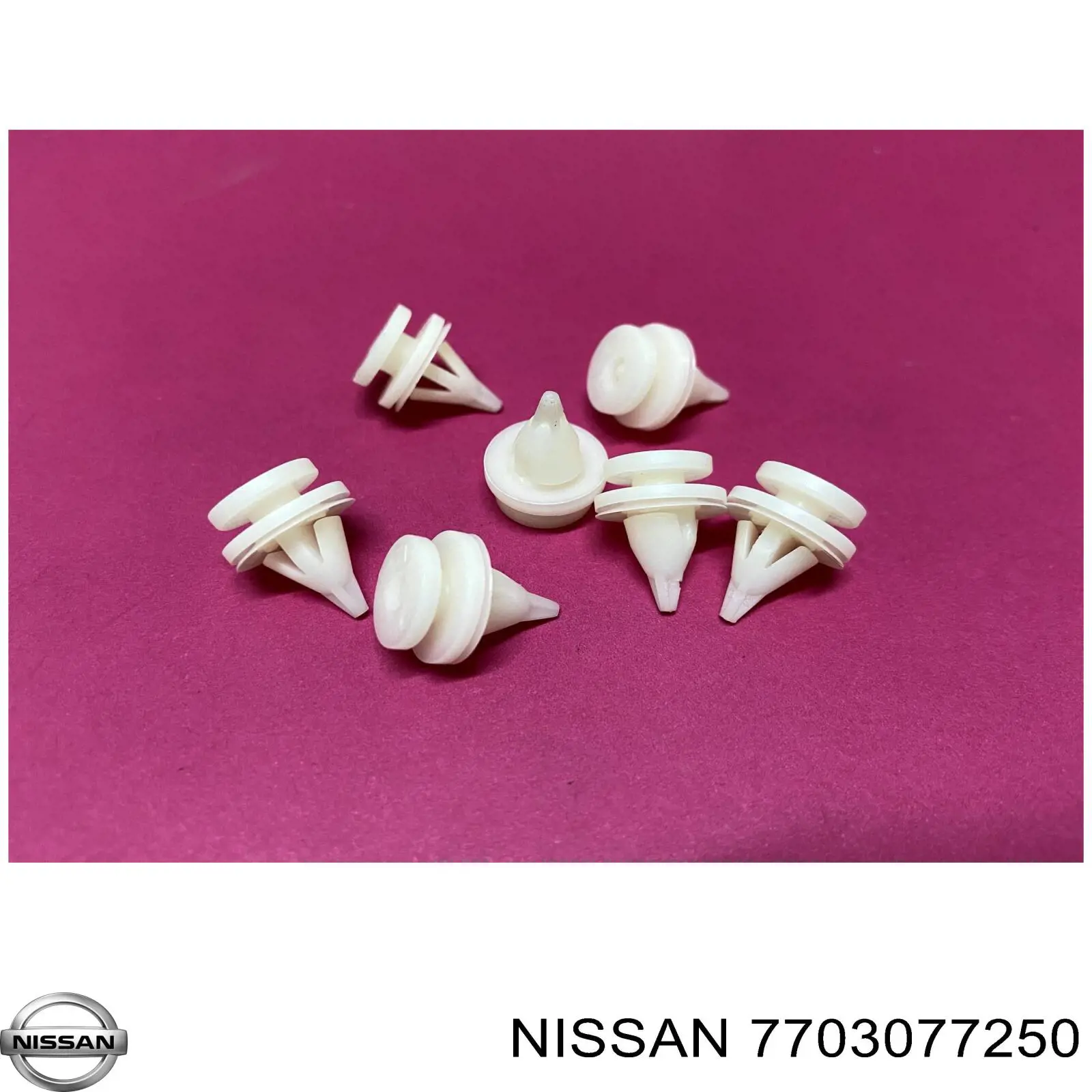 7703077250 Nissan clip de tapicería de tapa de maletero