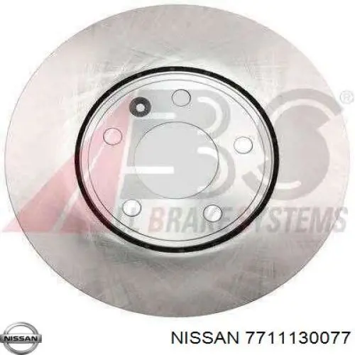 Freno de disco delantero Renault Trafic 2 FL