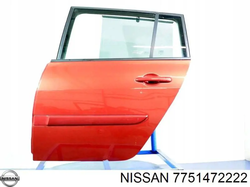 Comprar 7751472222 Nissan/Infiniti Puerta trasera izquierda de furgón de doble hoja