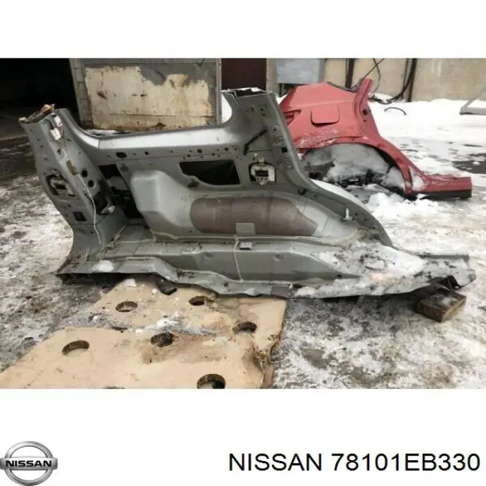 Aleta trasera izquierda Nissan/Infiniti 78101EB330 precio, desde  