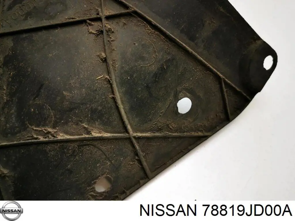 Guardabarros interior, aleta trasera, izquierdo trasero para Nissan Qashqai (J10)