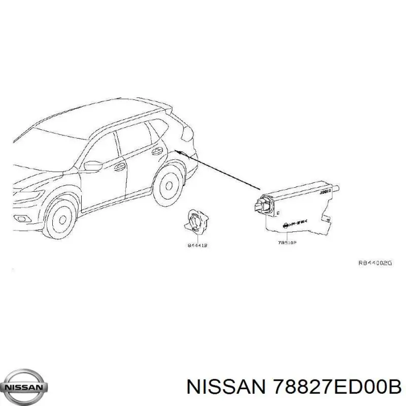 78827ED00B Nissan