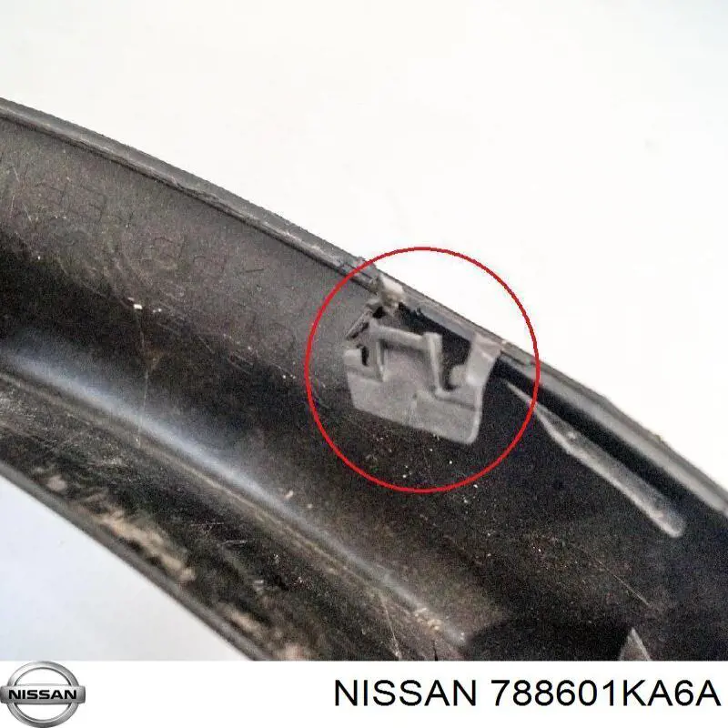 Extensión de la aleta trasera derecha Nissan/Infiniti 788601KA6A precio, desde 84,22 EUR