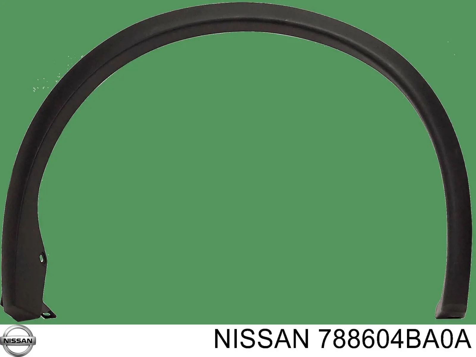 Extensión de la aleta trasera derecha Nissan/Infiniti 788604BA0A precio, desde 71,10 EUR