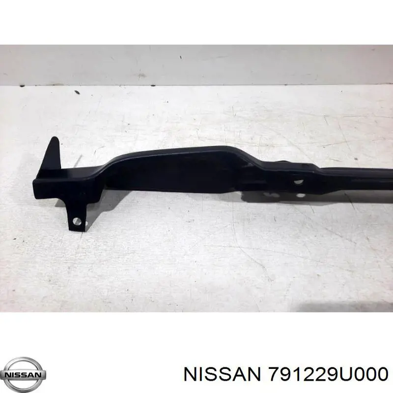 Soporte central del absorbedor del parachoques trasero 791229U000 Nissan/Infiniti