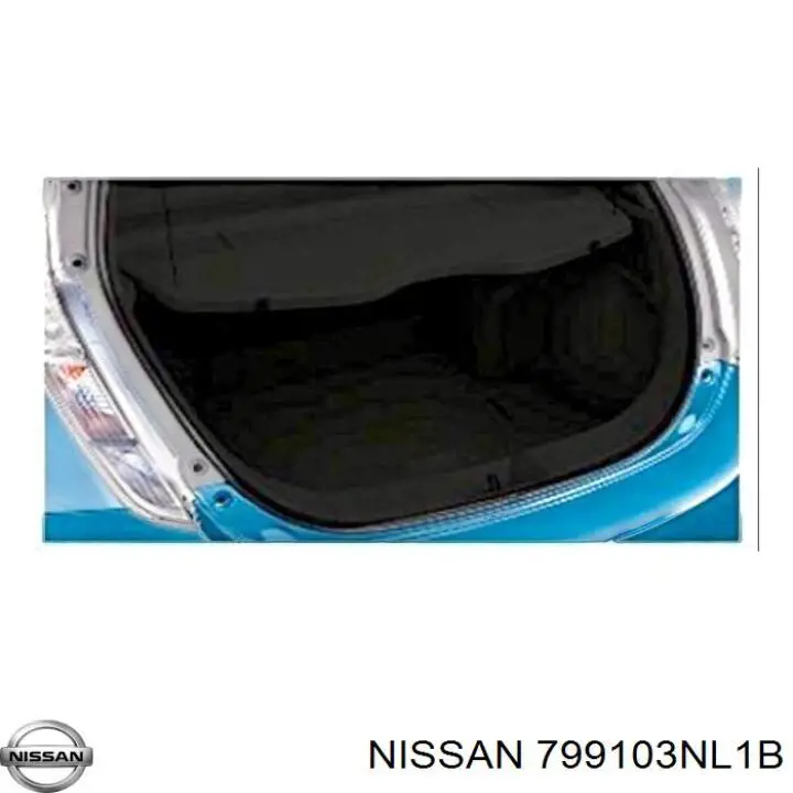 799103NL1B Nissan/Infiniti Bandeja trasera