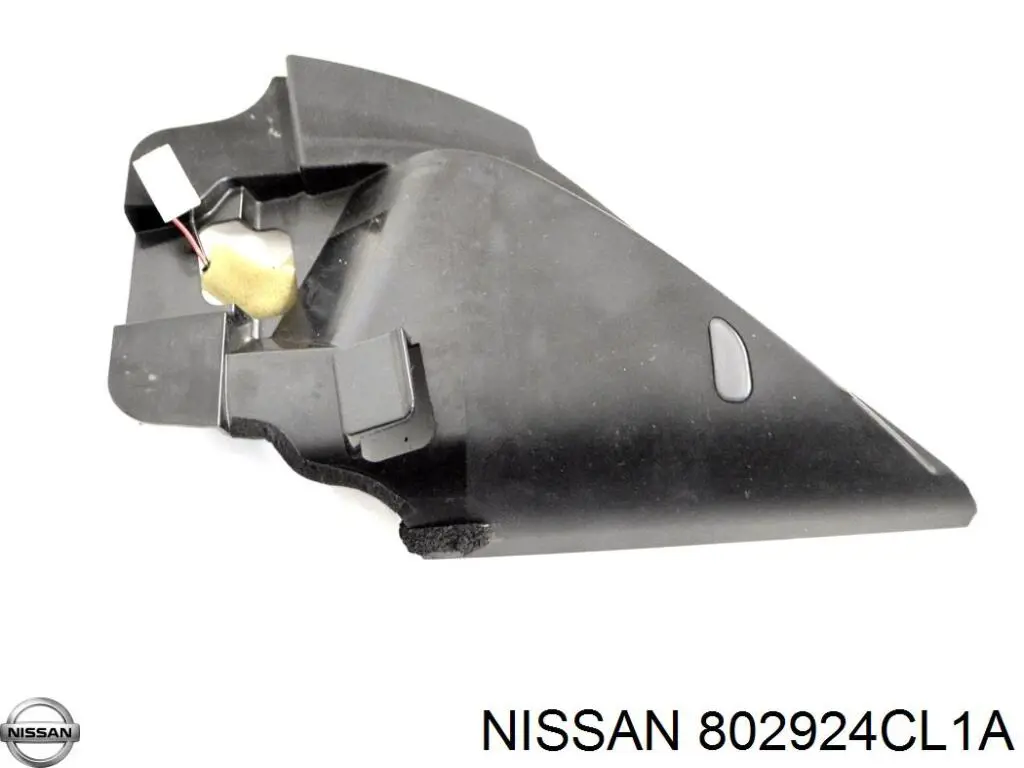 802924CL1A Nissan revestimiento interior del espejo derecho