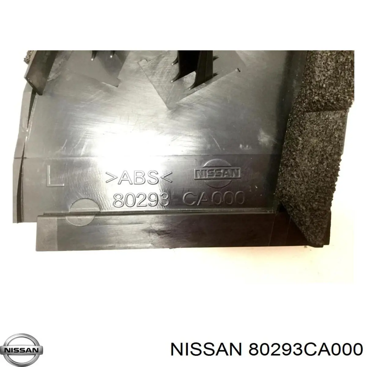 80293CA000 Nissan/Infiniti Cubierta interior de fijación del espejo izquierdo