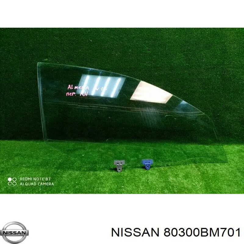 Cristal de puerta delantera derecha Nissan/Infiniti 80300BM701 precio, desde 212,93 EUR