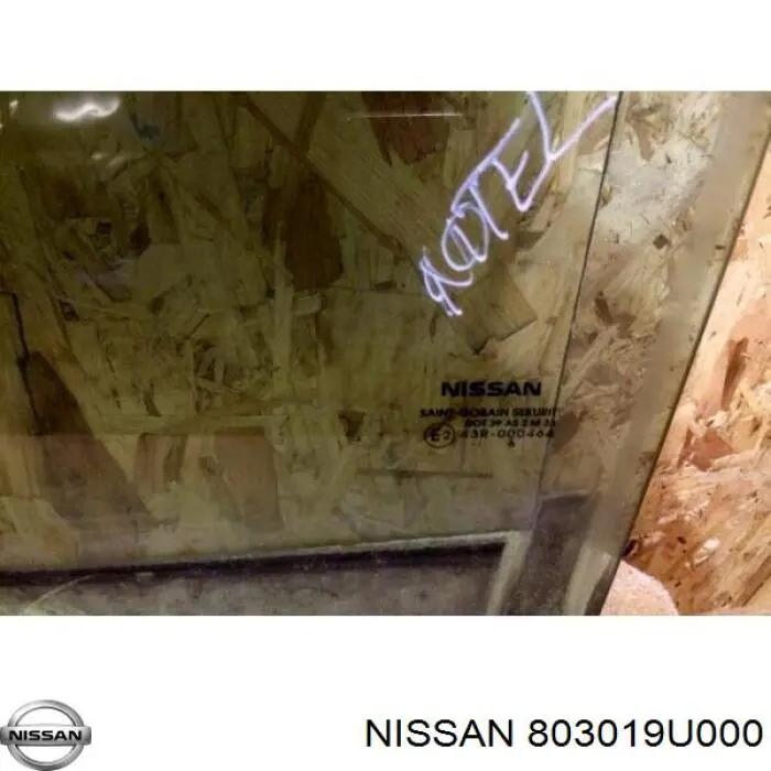 Vidrio de puerta del conductor Nissan/Infiniti 803019U000 precio, desde 53,86 EUR