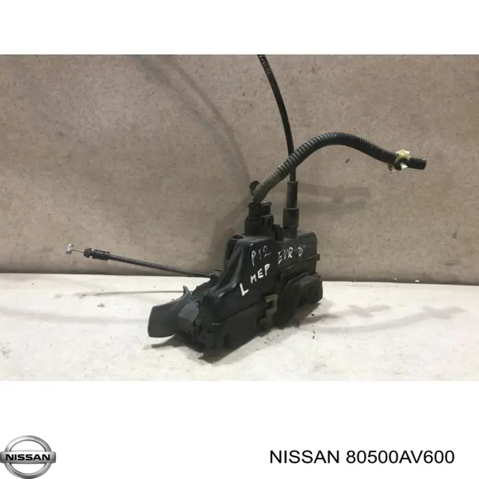 Cierre de puerta delantera derecha Nissan/Infiniti 80500AV60B precio, desde 53,72 EUR