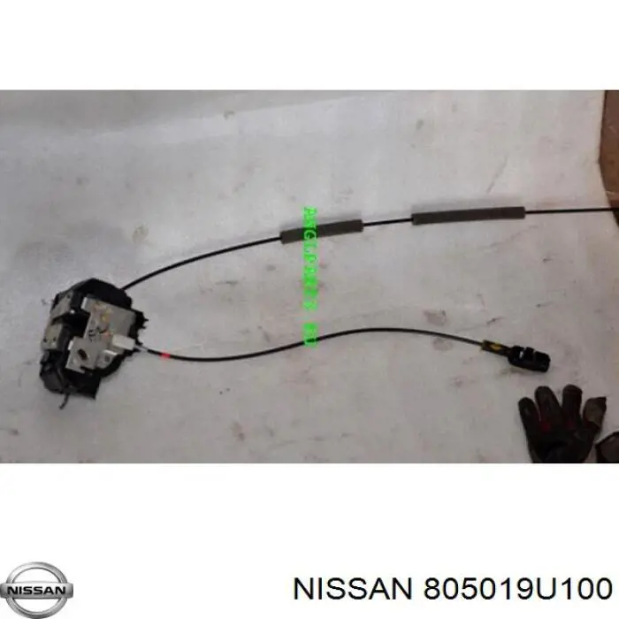 Comprar 805019U10C Nissan/Infiniti Cerradura de puerta lateral