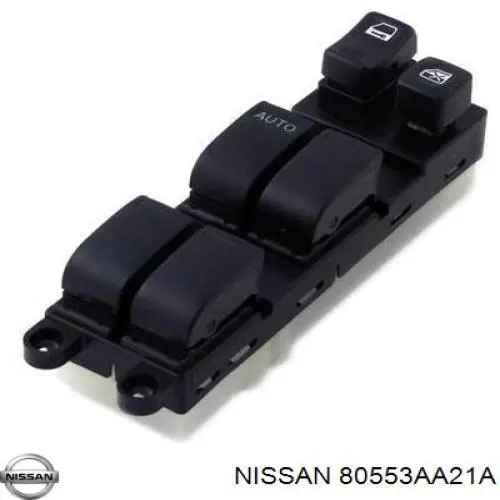 Elemento de regulación, cierre centralizado, puerta delantera izquierda NISSAN 80553AA21A