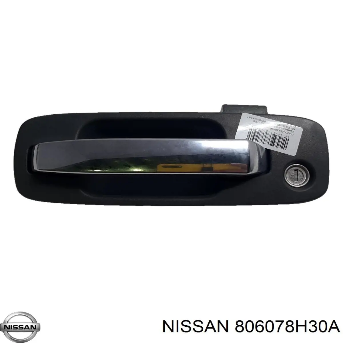 806078H30A Nissan tirador de puerta exterior delantero izquierda