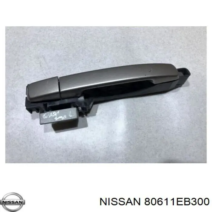 Comprar 80611EB300 Nissan/Infiniti Soporte de manija exterior de puerta delantera izquierda