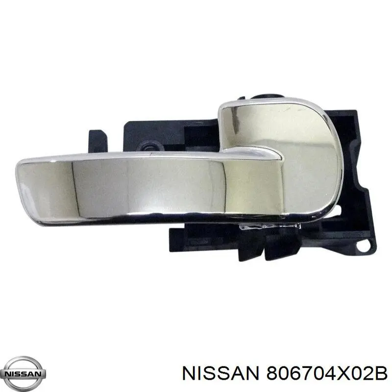 Manija interior derecha delantera/trasera de puerta Nissan/Infiniti 806704X02B precio, desde 18,56 EUR