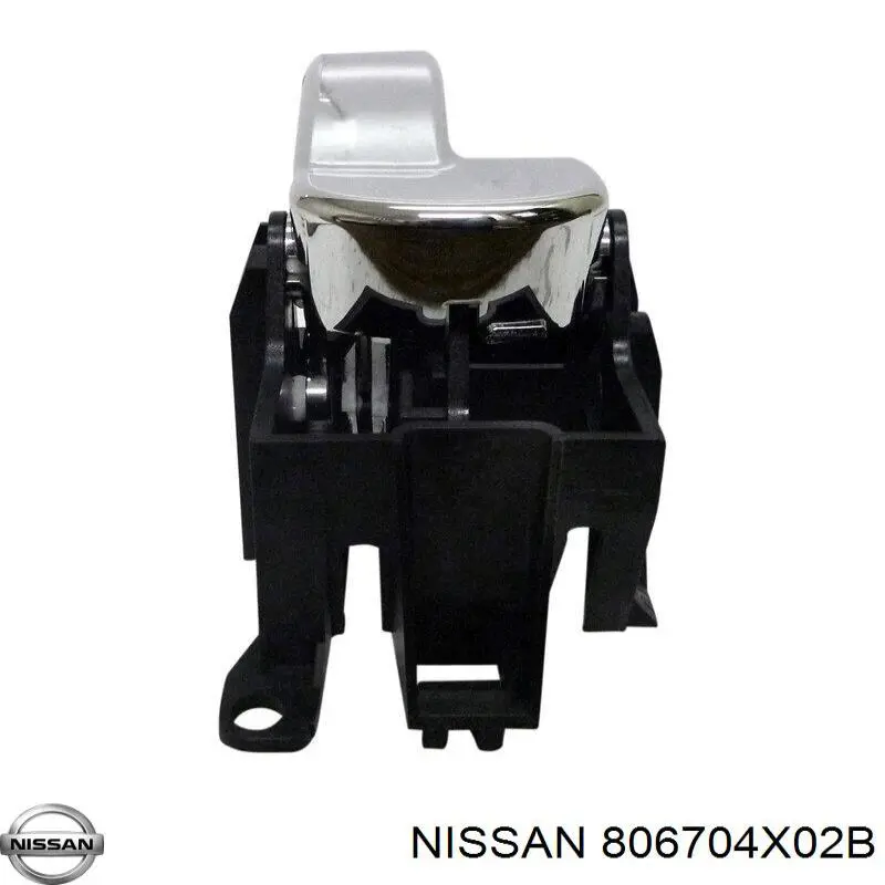 Comprar 806704X02B Nissan/Infiniti Manija interior derecha delantera/trasera de puerta