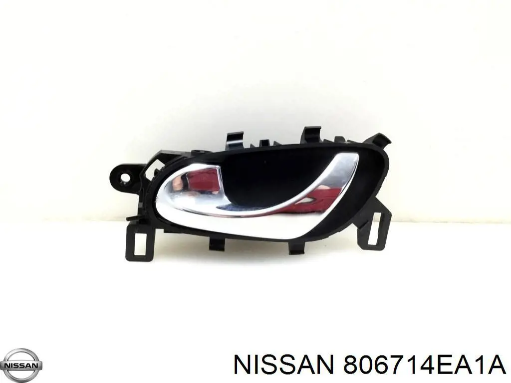 806714EA1A Nissan manecilla de puerta, equipamiento habitáculo, izquierda delantera/trasera