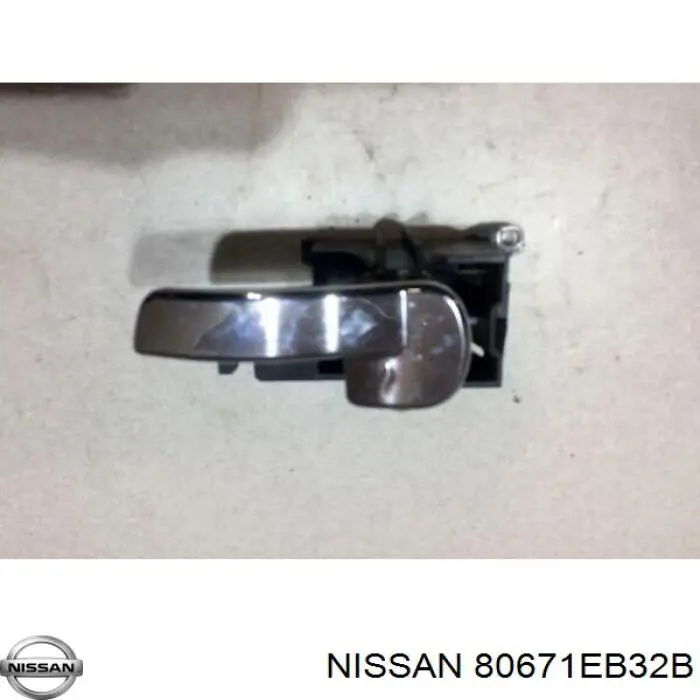 Comprar 80671EB32B Nissan/Infiniti Manija interior izquierda delantera/trasera de puerta